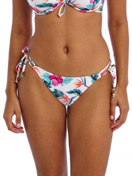 Parte de abajo Bikini Freya Swim Palm paradise Lazos AS205075 White