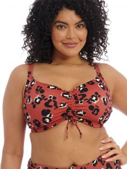 Parte de arriba Bikini Elomi Swim Kotiya con aros ES800906 Terracotta