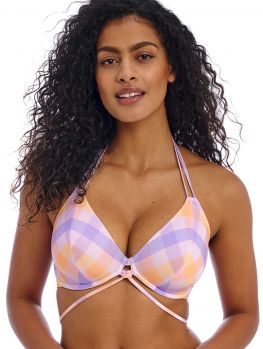 Parte de arriba Bikini Freya Swim Harbour island Halter con aros AS205504 Sorbet