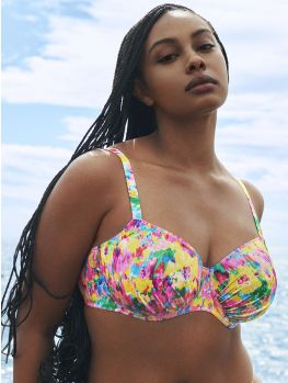 Parte de arriba bikini con aros Primadonna Swim Ubud 4012210 Sun Glow