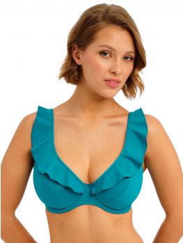 Parte de arriba Bikini Freya Swim Jewel Cove High Apex AS7230 Plain Moonstone
