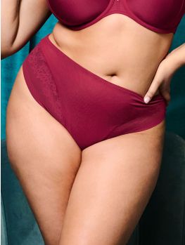 Braga alta Elomi Nerina High Leg Rouge