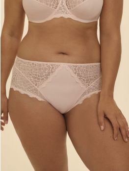 Braga Alta Simone Perele Caresse Rosa Maquillaje