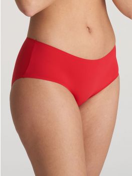 Short color rojo scarlet
