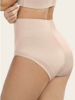 espalda braga faja color beige