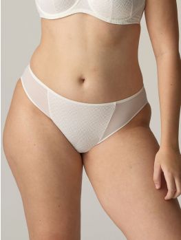 braga bikini corte clásico color blanco roto