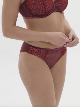 Braga slip Simone Perele Scenario 1E3726 Rojo Espinela