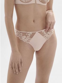 Tanga Simone Pérèle Saga 15C700 Rose Nude