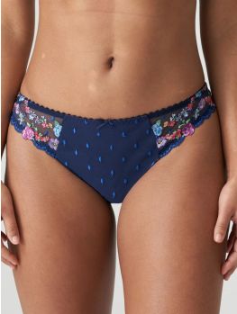 Braguita bikini Sedaine con bordados florales laterales