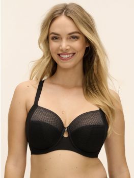 Sujetador sin relleno con aros Fantasie Evolution Comfort FL104401 Black