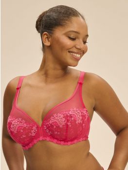 Sujetador escotado Sin Relleno Simone Pérèle Wish 12B319 Rose Fabuleux