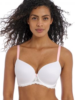 Sujetador con relleno fino, color blanco