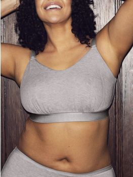 Sujetador sin aros Elomi Downtime bralette EL301417 Gris