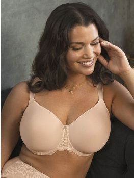 Sujetador con relleno Spacer Fantasie Emmaline Moulded Natural Beige