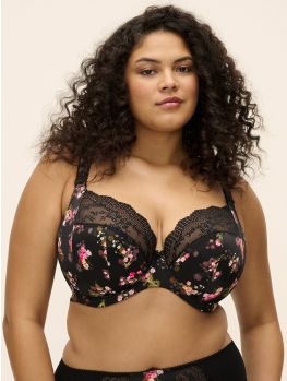 Sujetador sin relleno con aros Elomi Lucie Plunge EL4490 Fleur