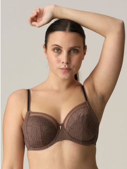 Sujetador Primadonna Twist Ajusco con aros 0142400 Caribe Taupe