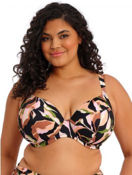 Parte de arriba Bikini Elomi Swim Ocean Avenue Plunge con aros