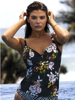 Top Tankini mujer Freya Swim Twilight soul Plunge con aros AS206656