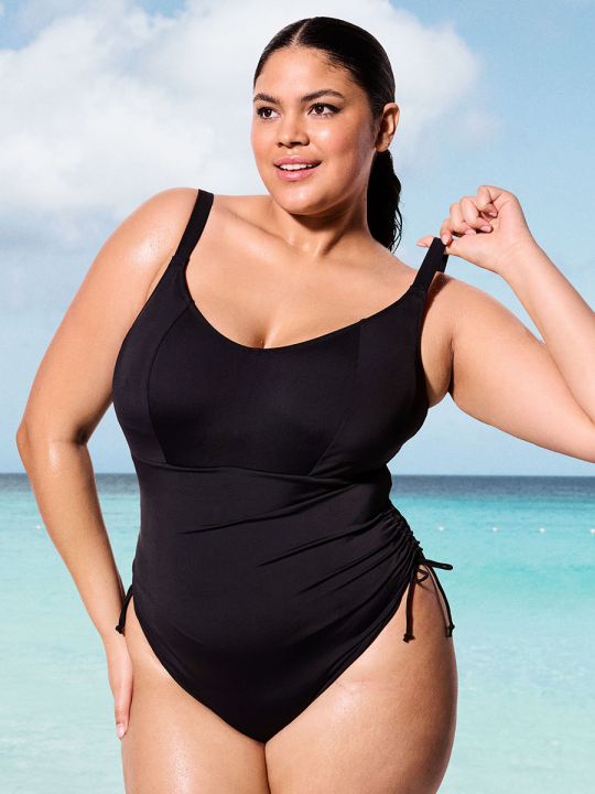 Bañador sin aros Elomi Swim Plain Sailing Black