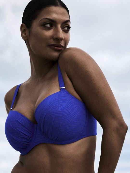 Parte de arriba bikini preformado balconet Primadonna Swim Mantas