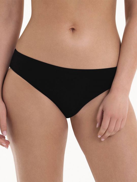 Parte de abajo bikini Rosa Faia Pure Casual 8781 Negro