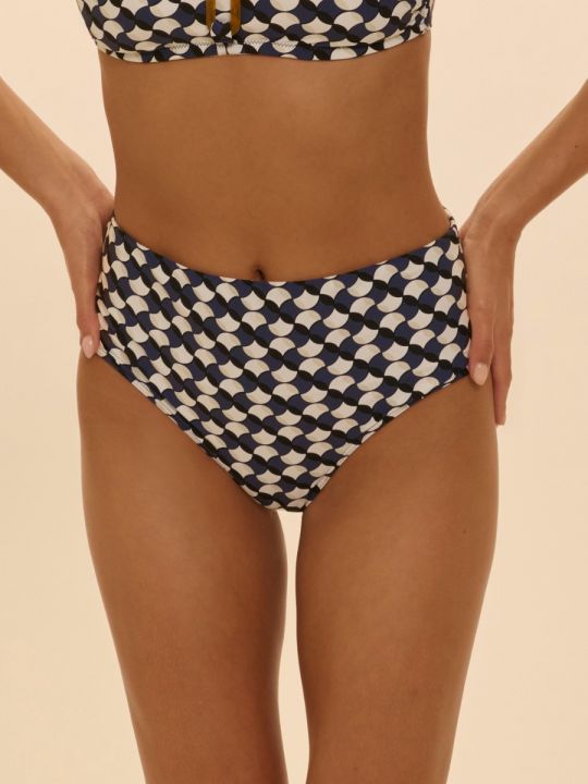 Parte de abajo Bikini braga alta Simone Perele Magnetic 1ELB73 Sailing