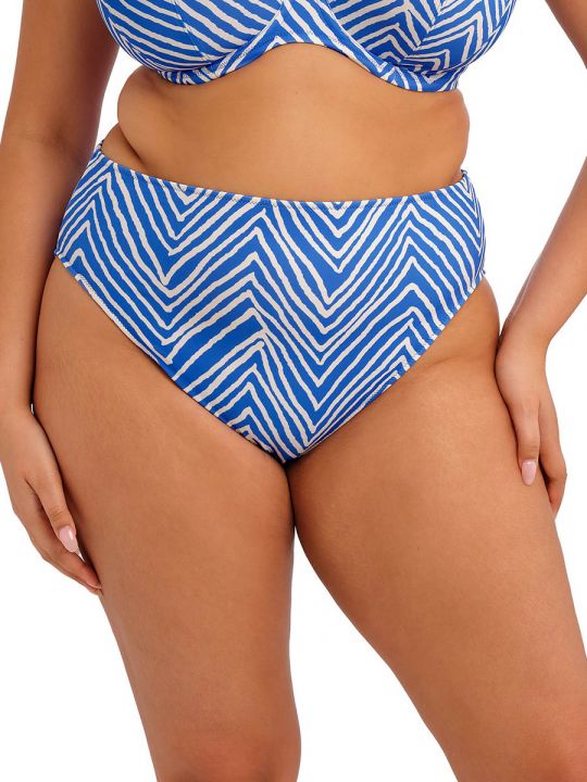 Parte de abajo bikini Braga alta Elomi Swim Fiji Falls Midi Ocean