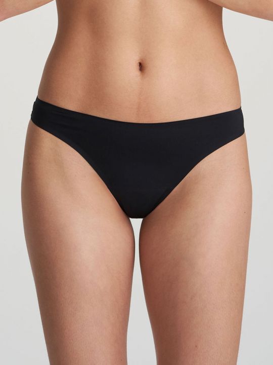 frente tanga mujer color negro