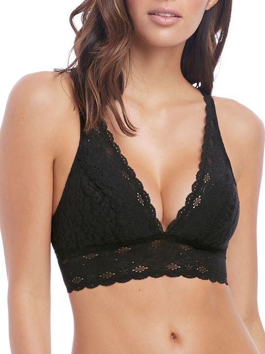 bralette encaje negro