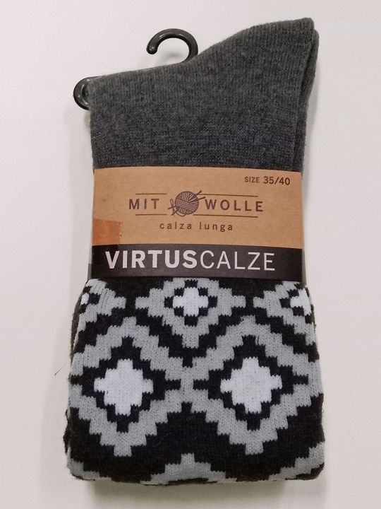 Calcetines Mujer Virtus Lana largo V213 Surtido