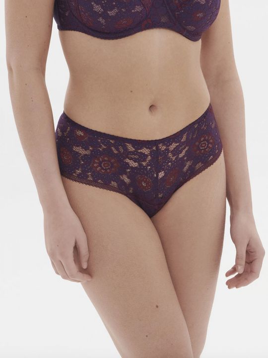 Shorty Simone Perele Festive 1E1630 Violet Euphoria