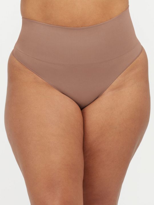 faja tanga color tostado