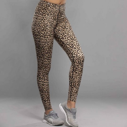 Mallas deportivas animal print, leopardo kalahari