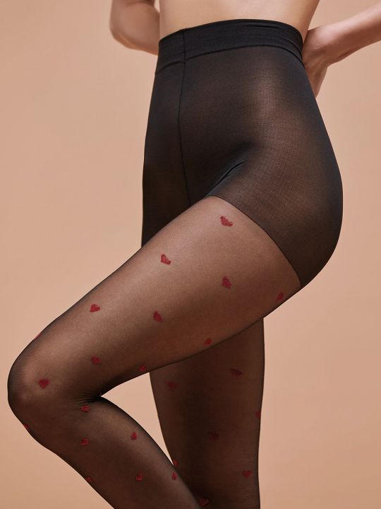 Panty Pompea Rubino 30D Negro