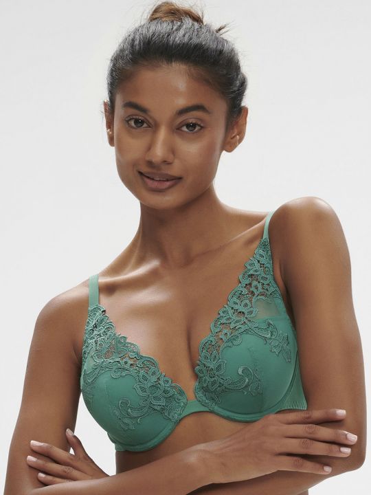 sujetador push up color verde jardin