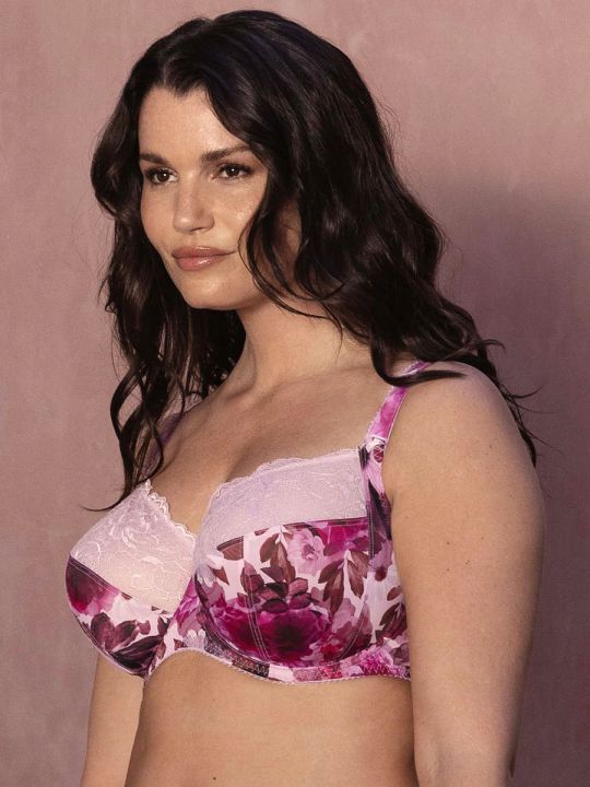 Sujetador sin relleno con aros Fantasie Pippa Side FL100701 Raspberry Ripple