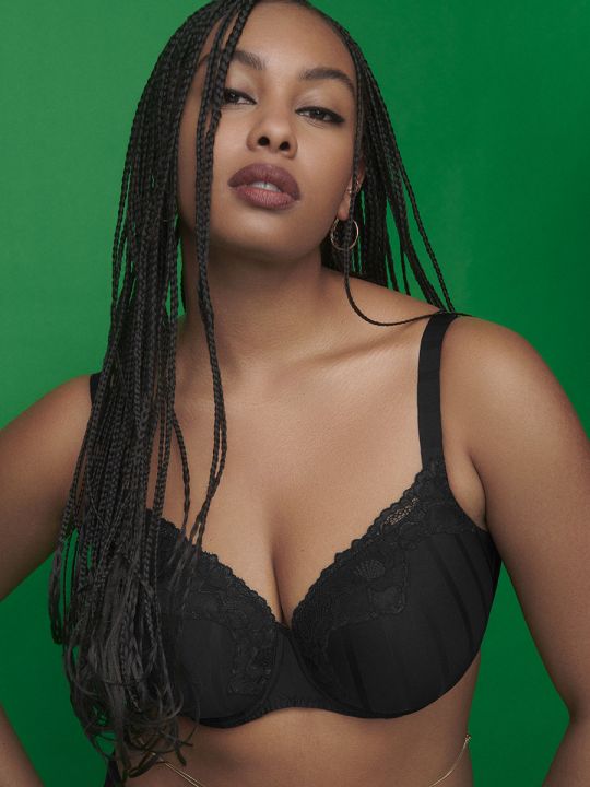 Sujetador Primadonna Twist MALDIVES Corazon con foam 0242340 Negro