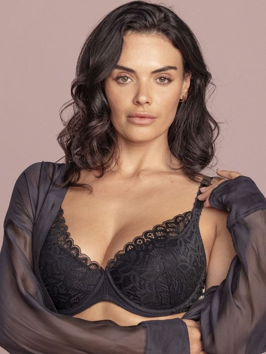 Sujetador push up Wacoal Raffine Plunge con aros WE148003