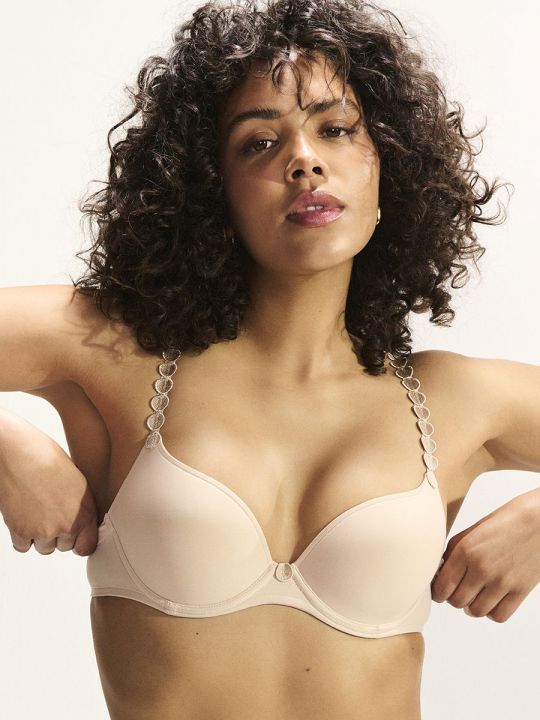 sujetador push up color piel