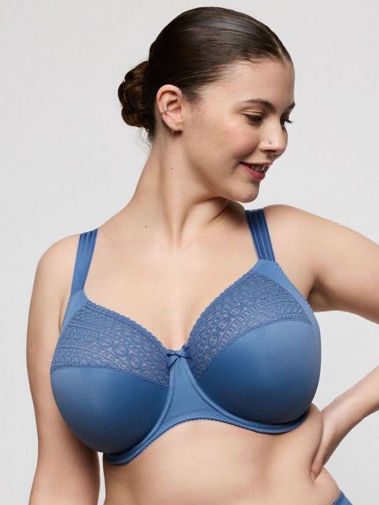 Sujetador Sin relleno con aros PrimaDonna Montara M Cup Azul Regatta