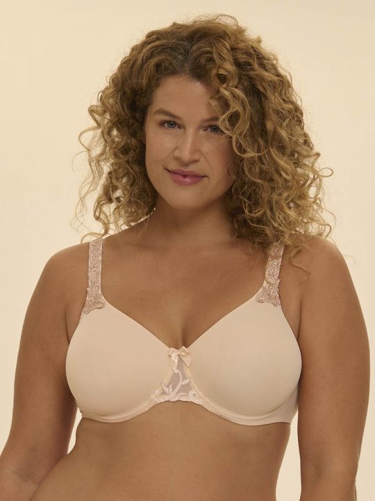 Sujetador Reductor con aros Simone Perele Andora Amaranto