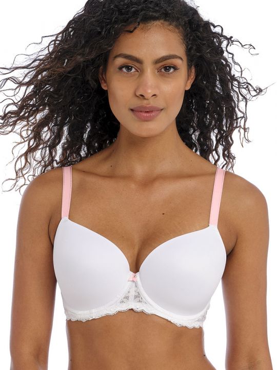 Sujetador con relleno fino, color blanco