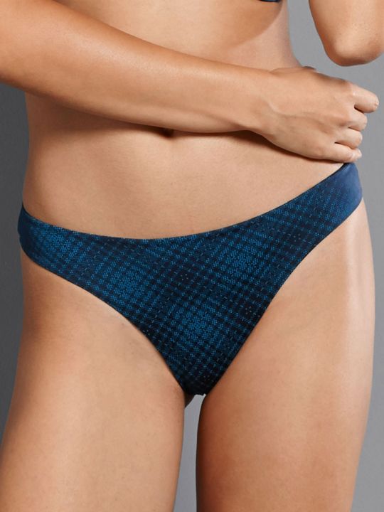 tanga de microfibra estampada