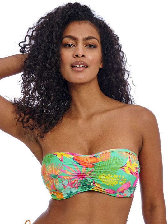 Parte de arriba Bikini Freya Swim Isla margarita Bandeau con aros AS206510