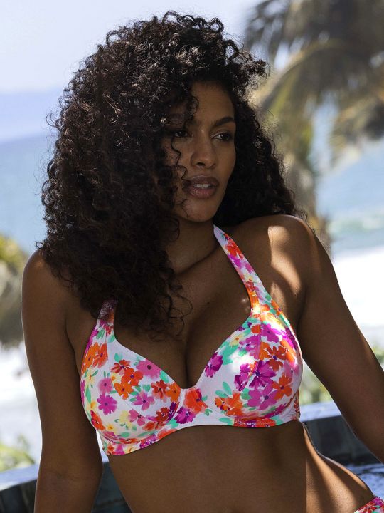 Parte de arriba Bikini Freya Swim Summer Soul Halter con aros AS206404