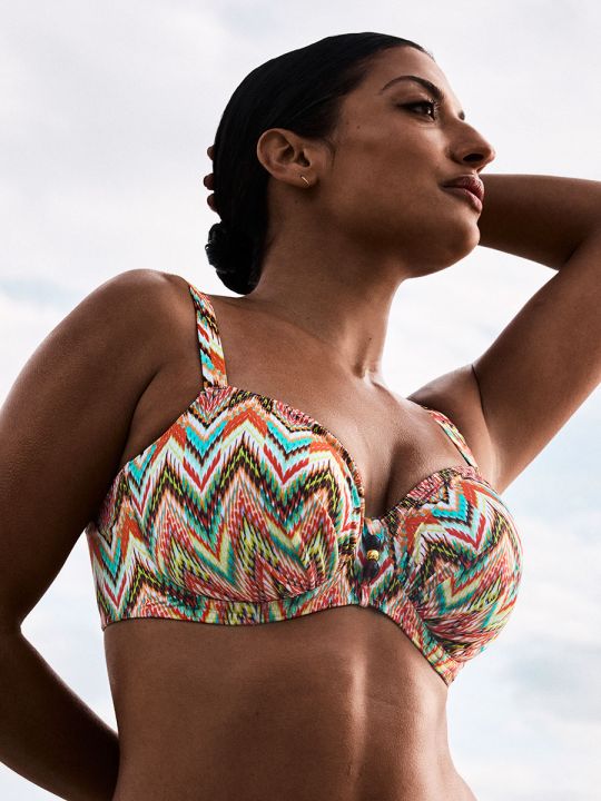 Parte de arriba bikini con aros Primadonna Swim Tubou