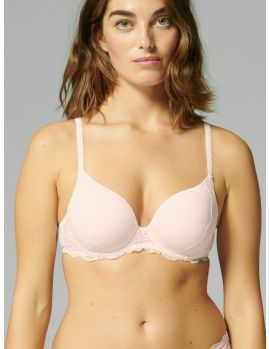 Sujetador sapcer escotado Reve rosa