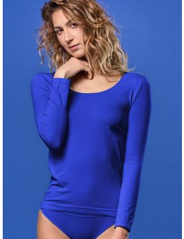 Camiseta mujer Focenza manga larga 615 Bluette