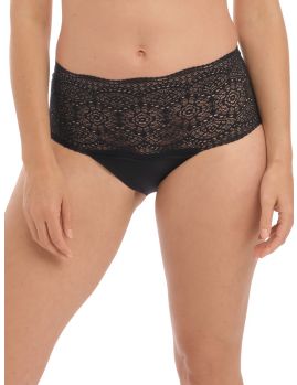 Braga alta negra, Fantasie Lace Ease talla única 