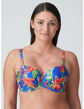 Parte de arriba bikini Primadonna Swim Latakia con foam 4011116 Tropical Rainforest